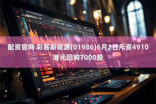 配资官网 彩客新能源(01986)6月2日斥资4910港元回购7000股